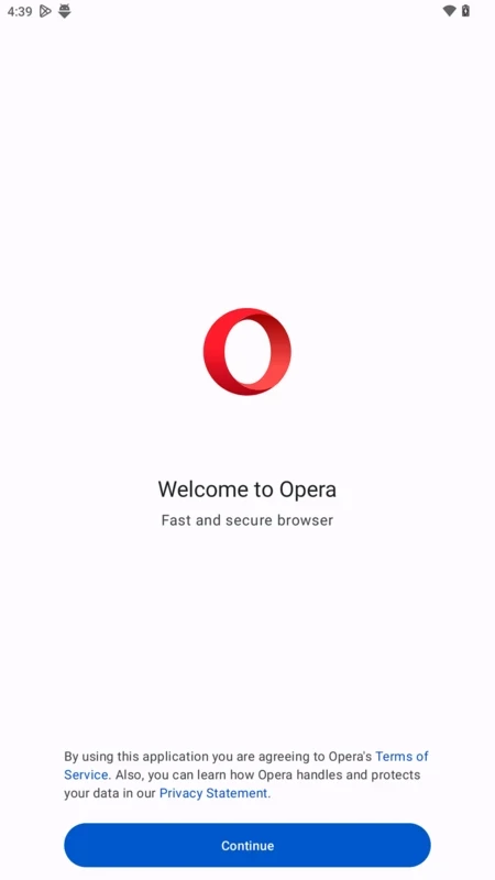Opera Browser — kuvakaappaus 3